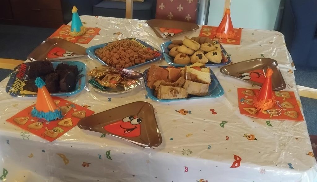 Celebrating Purim in Golders Green