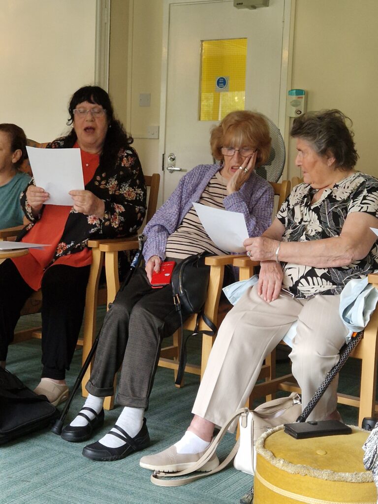 Tenants Enjoy a Joyful Singalong at Gordon Court